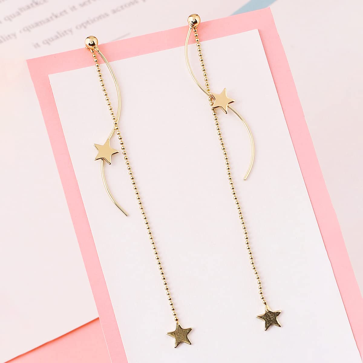 Yellow Chimes earrings - Stylish gift for women