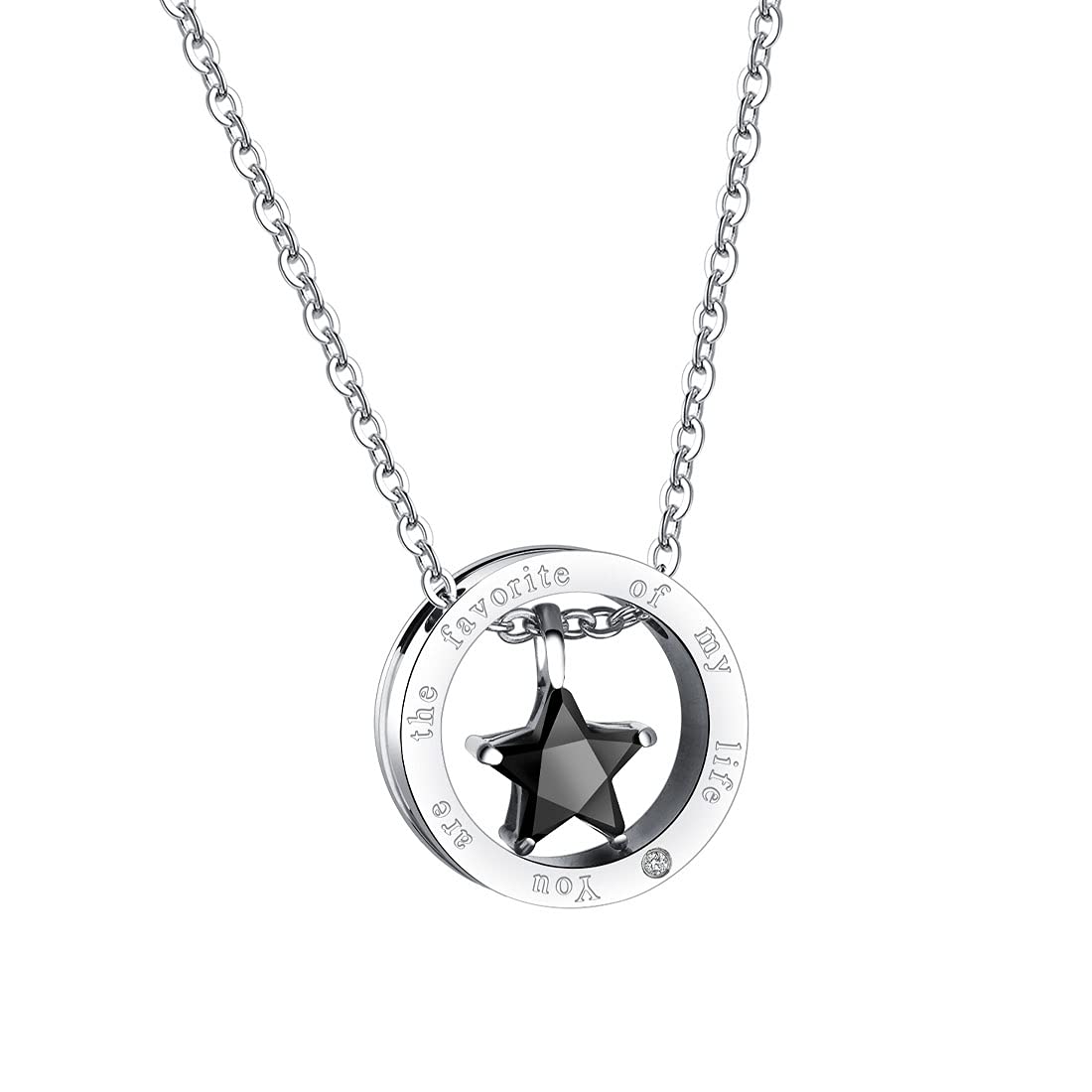 Yellow Chimes stainless steel pendant - chic accessory for formal events
