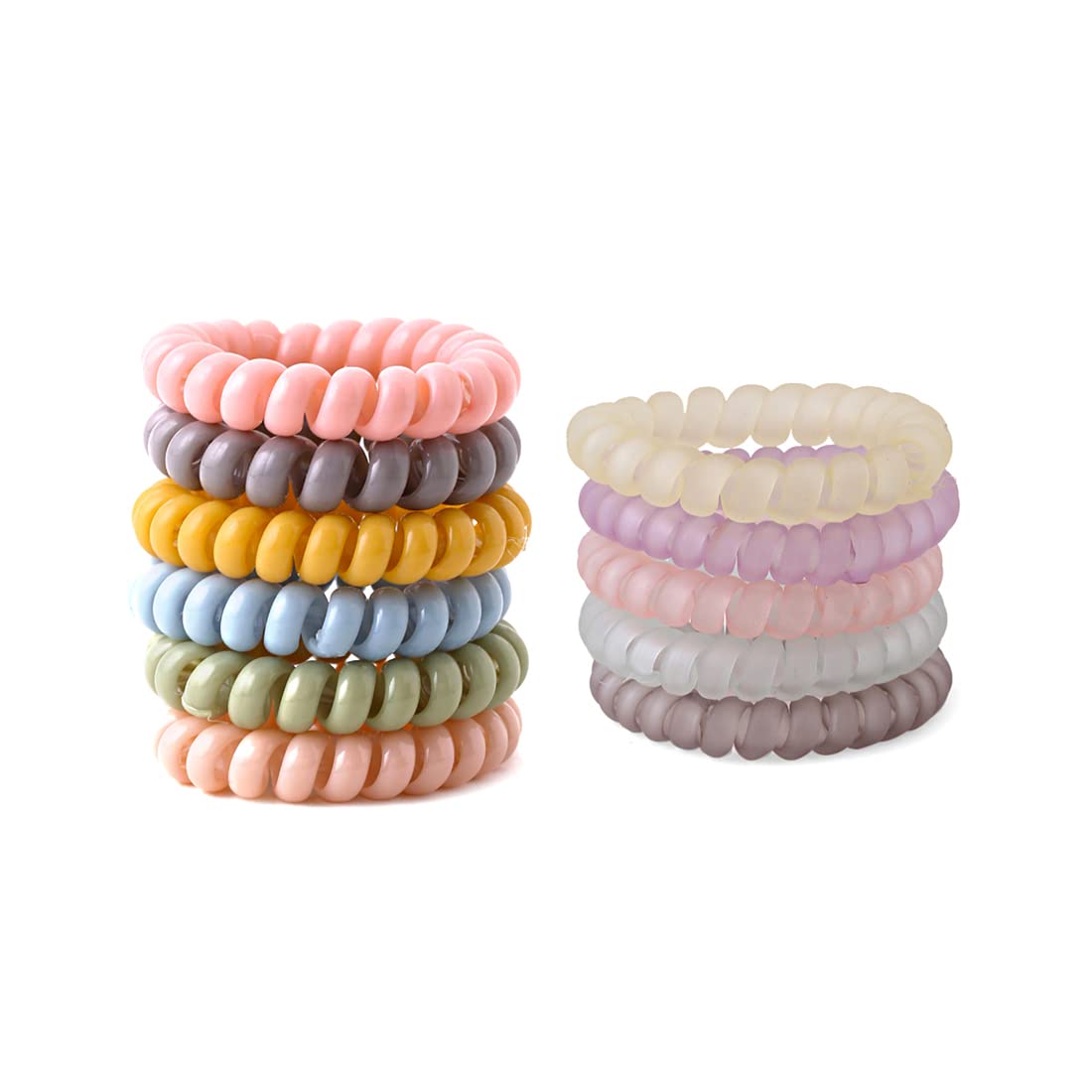 Yellow Chimes colorful hair ties - gifting option for girls