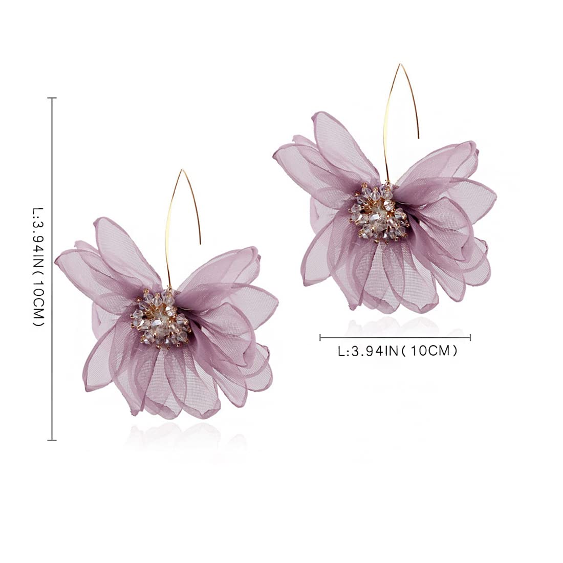 Yellow Chimes women earrings - Lightweight everyday jewelry