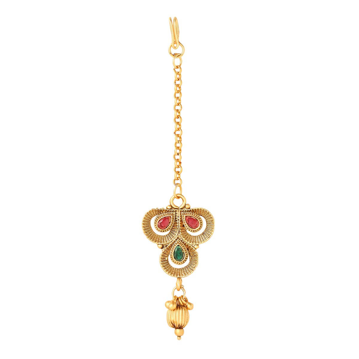 Yellow Chimes gold plated earrings - ideal for festivals