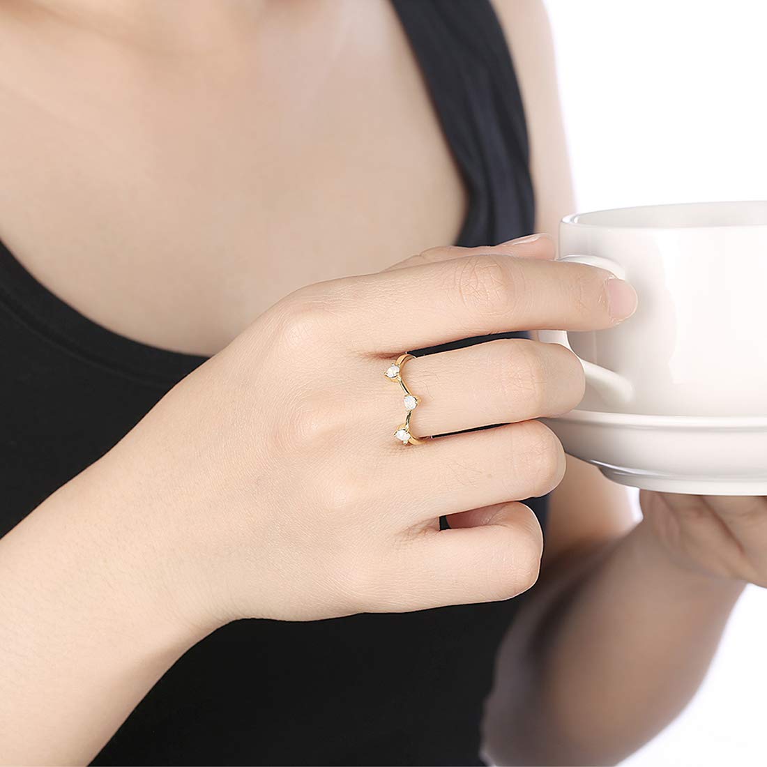Yellow Chimes Women Ring - Perfect Gift for Her