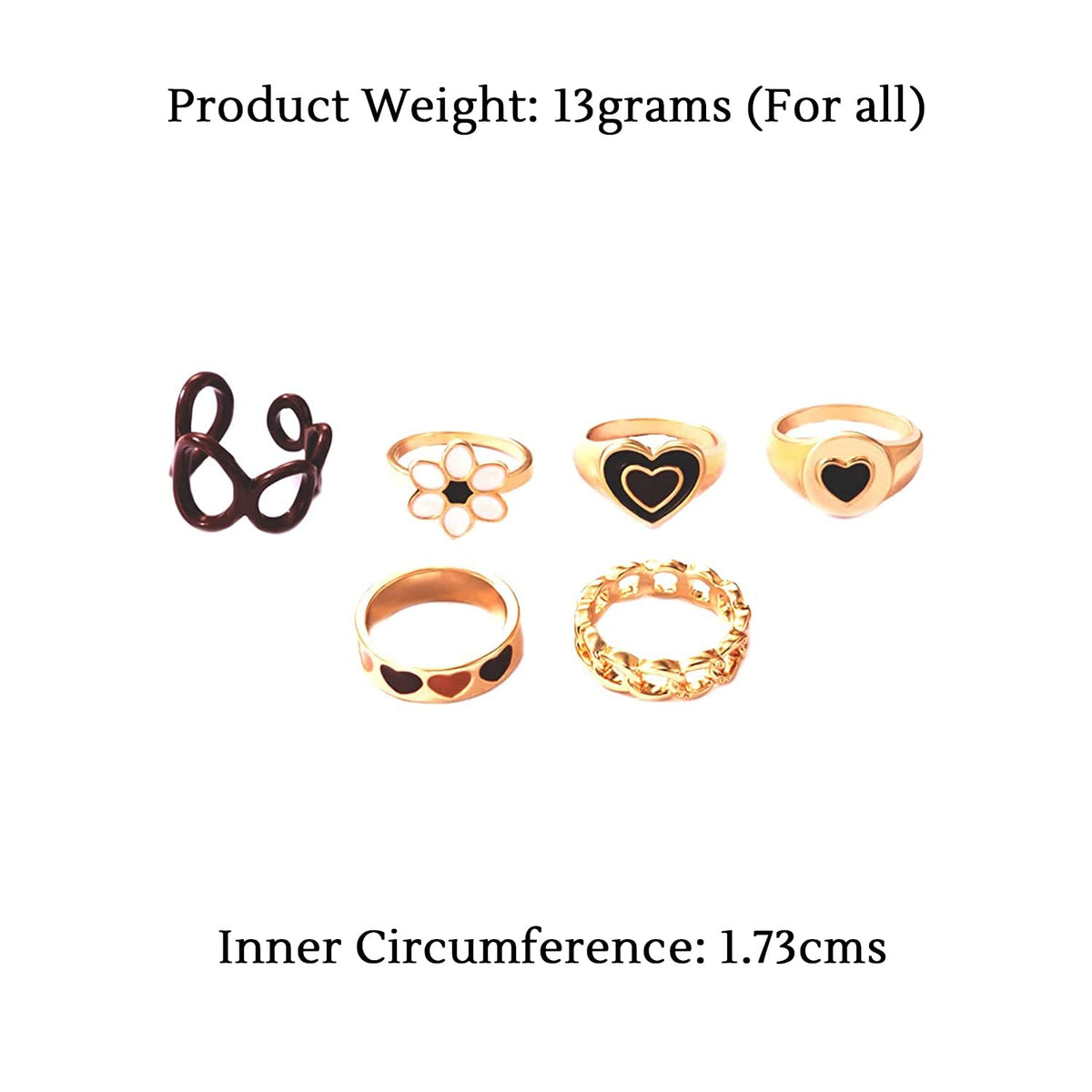 Yellow Chimes ring - stylish accessory for women