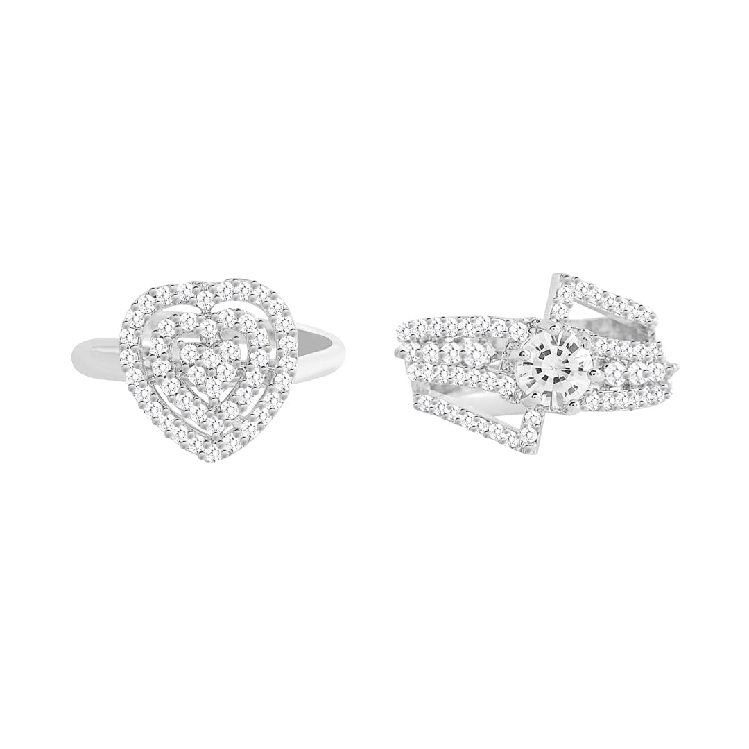 Yellow Chimes Beautiful Rings - Glamorous for evening wear