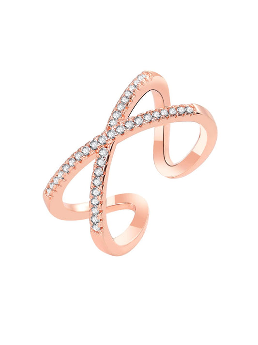 Yellow Chimes fashionable adjustable ring - trendy jewelry piece