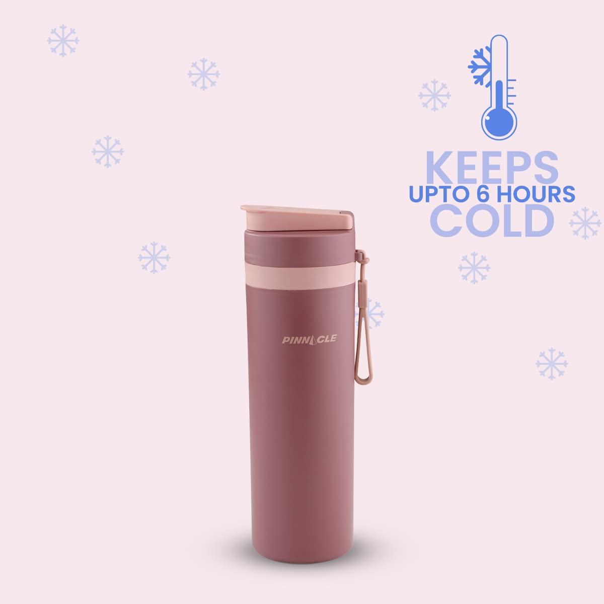 Pinnacle Pixel Thermosteel Bottle - Stylish office companion