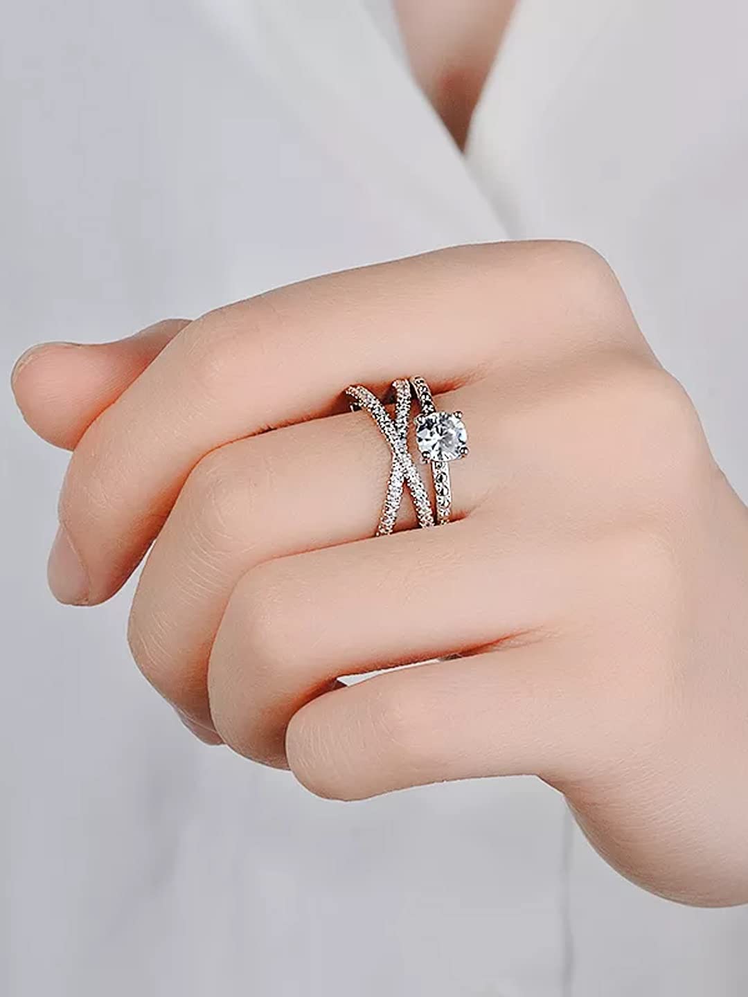 Yellow Chimes Adjustable Ring - Fashionable Addition to Any Outfit