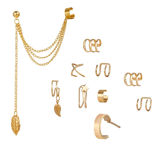 Kairangi Lightweight Ear Cuff Set - Daily Wear
