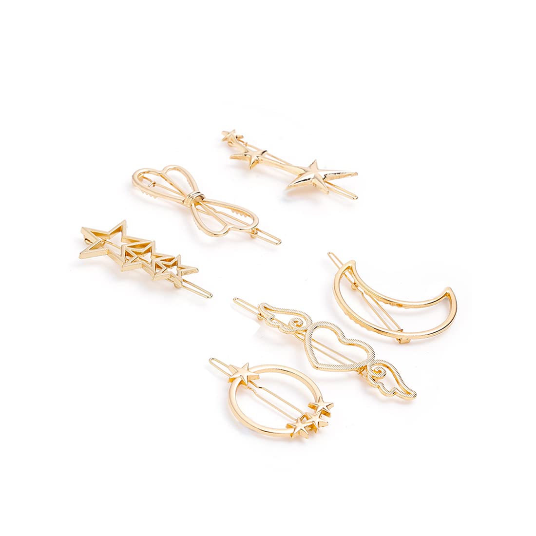 Yellow Chimes elegant hair pins - school use