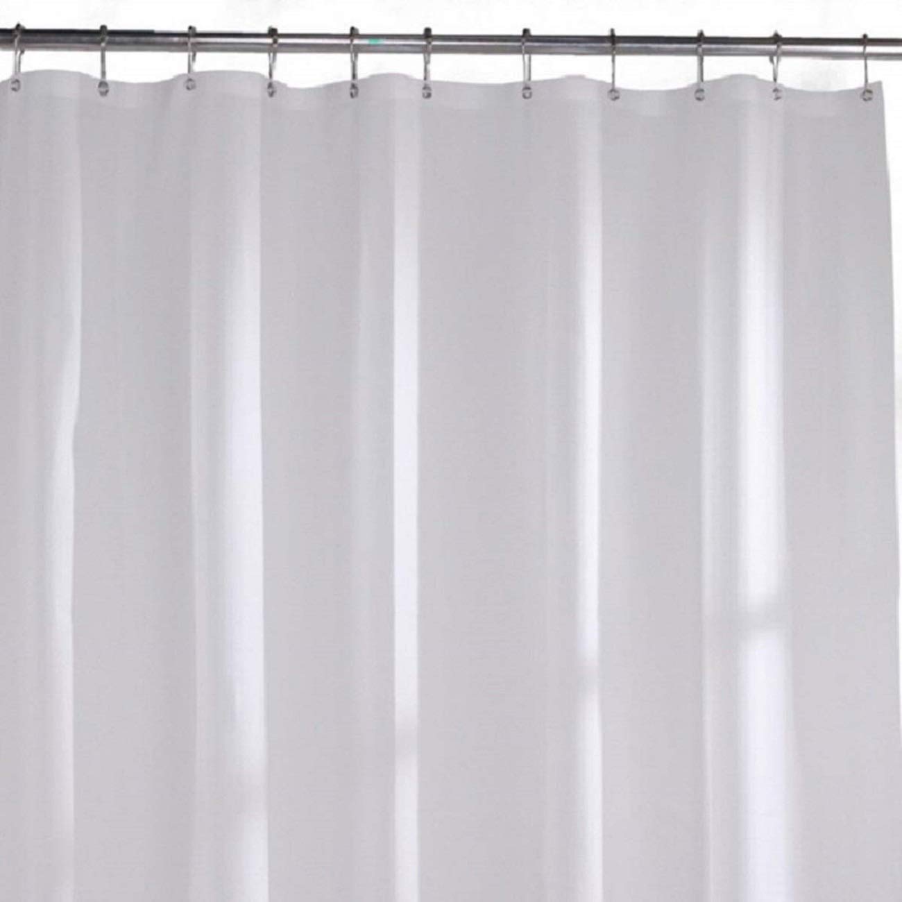 AC Curtain - Waterproof, Eyelet Rings, Light-Filtering | 1 Piece | 274 x 134 CM | Transparent, Printed