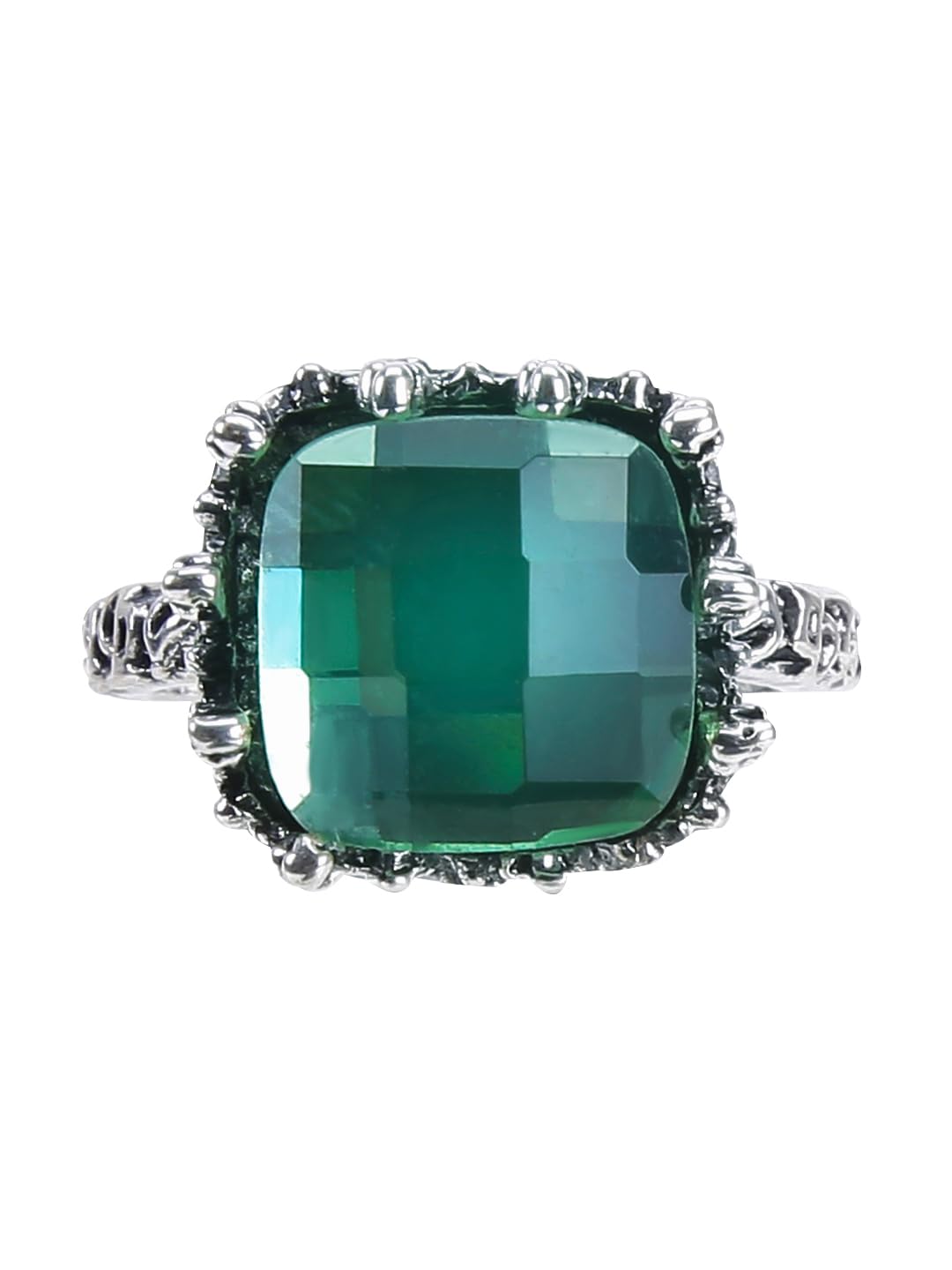 Kairangi Ring - Silver oxidised beauty for everyday wear