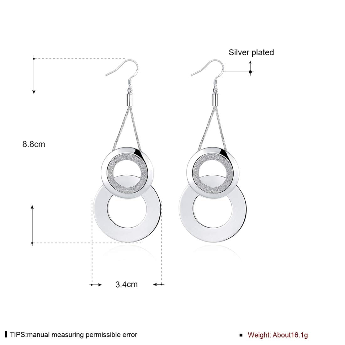 Yellow Chimes Silver Jewelry - Floral design earrings