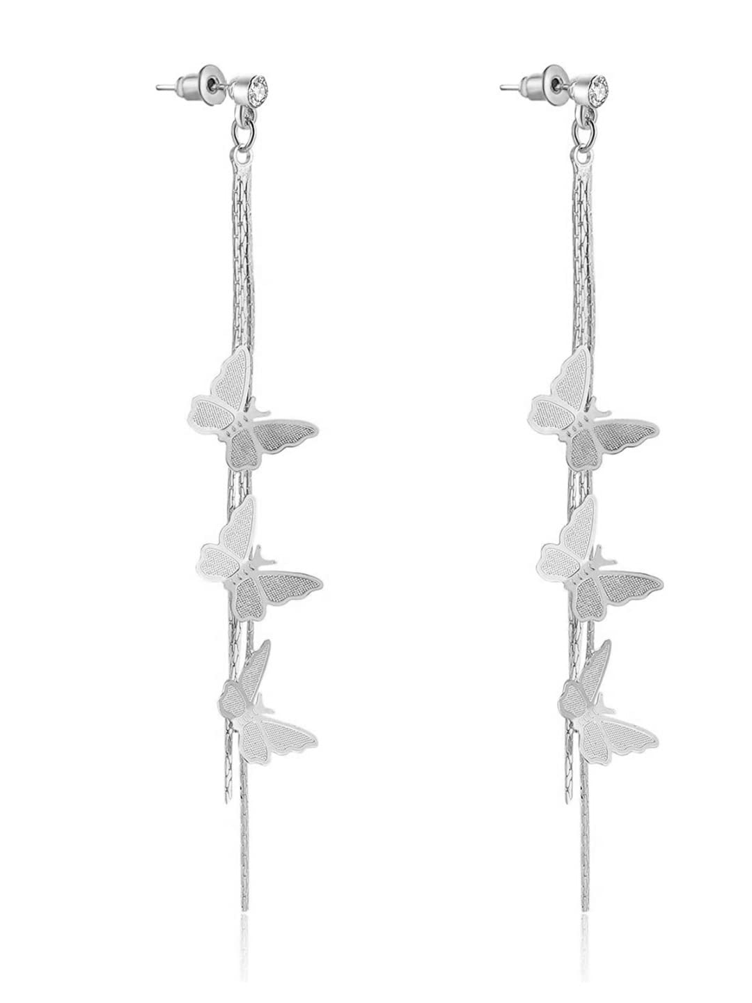 unwind Lightweight Silver Earrings - Comfortable for Daily Use