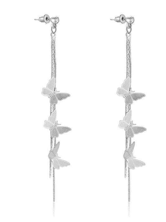 unwind Lightweight Silver Earrings - Comfortable for Daily Use