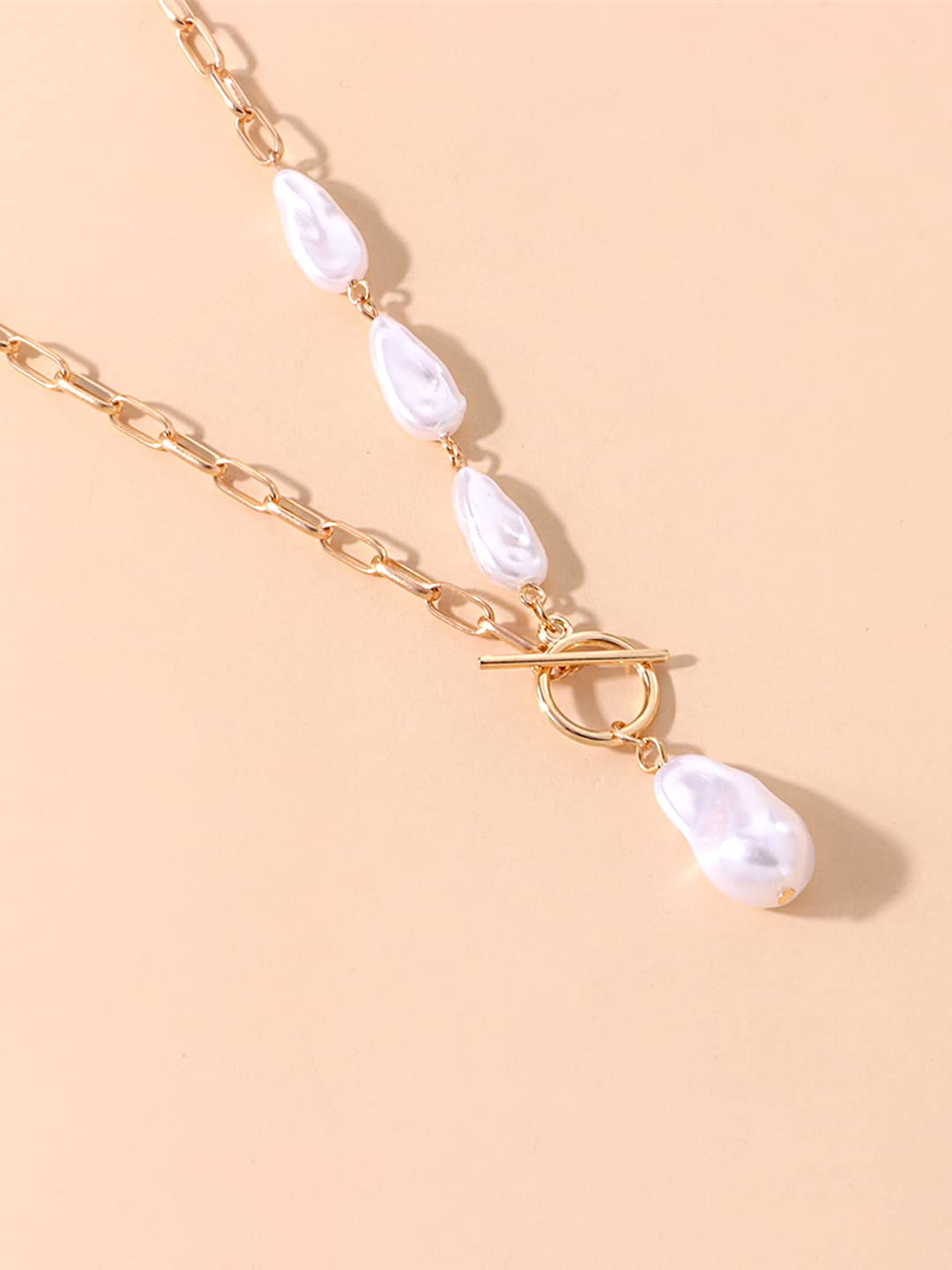 Yellow Chimes Gold Plated Necklace - Birthday gift idea