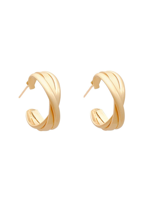 Kairangi hoop earrings - Trendy fashion statement piece