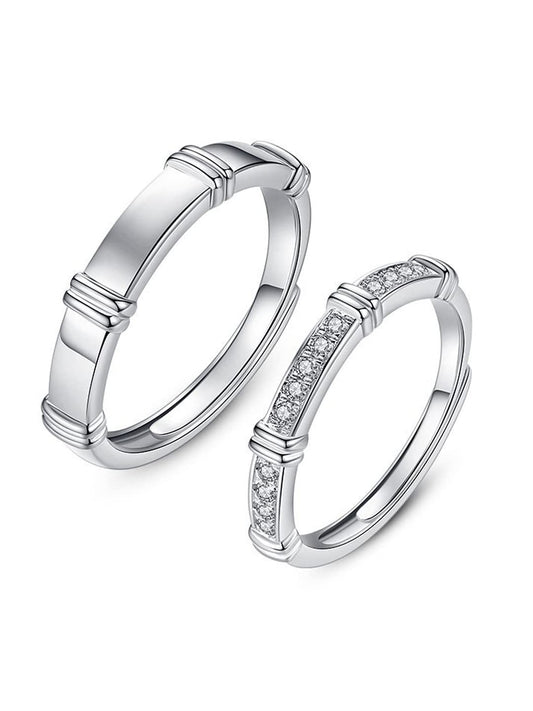 Yellow Chimes Elegant Silver Rings - Special occasions