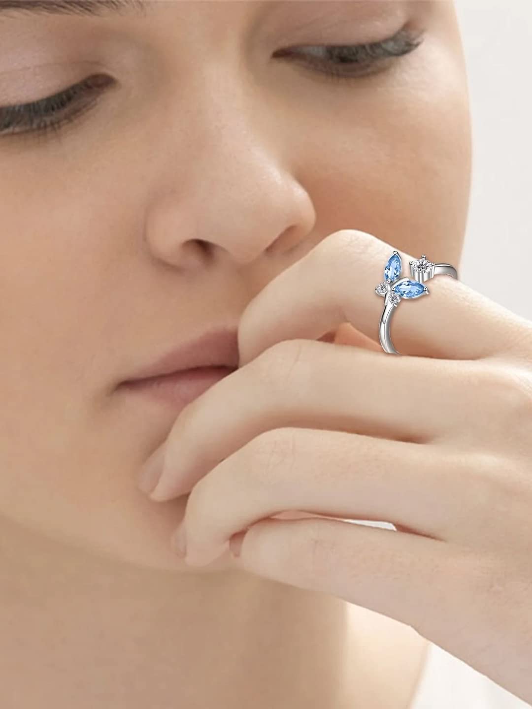 Yellow Chimes elegant ring - perfect for special occasions