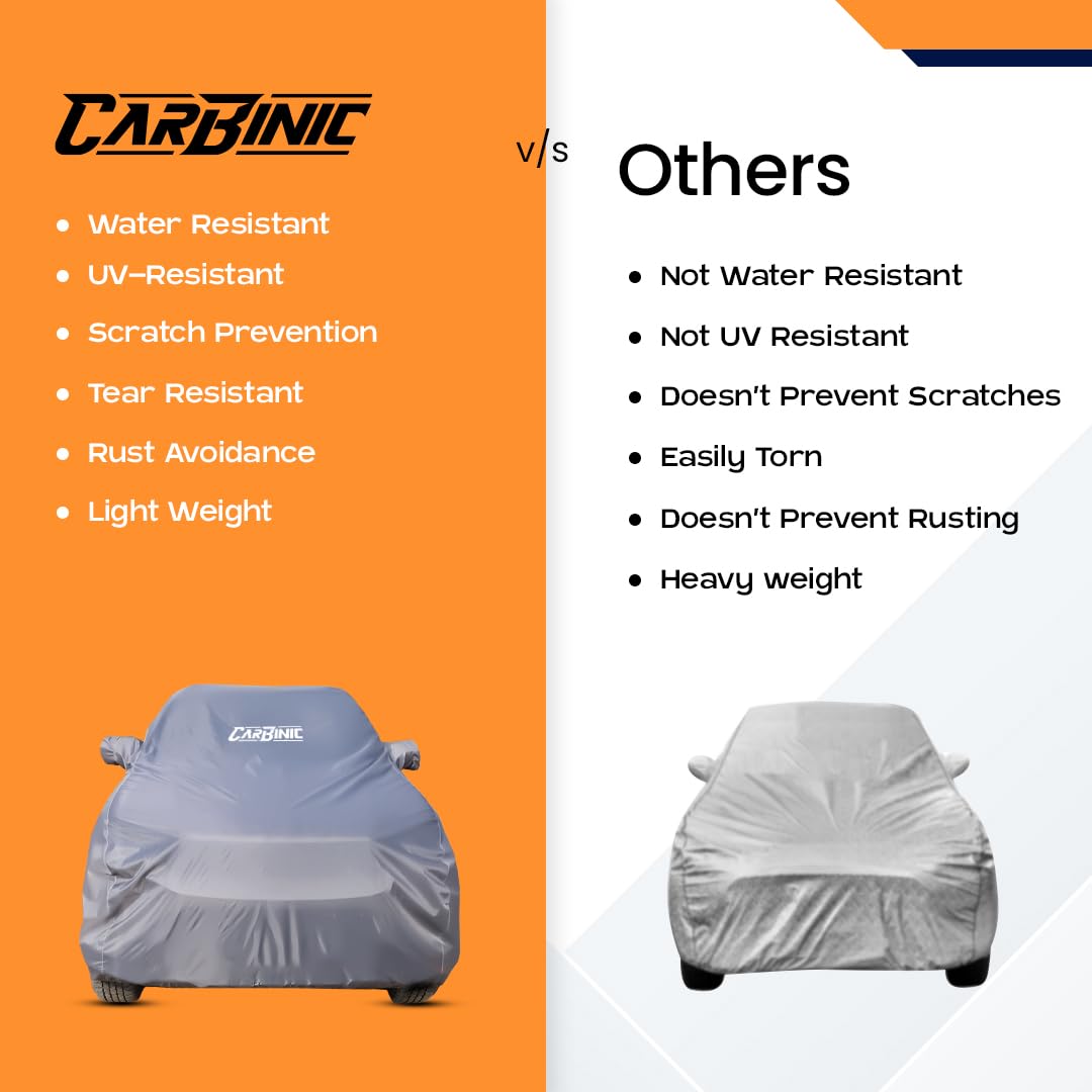 Carbinic car cover - All-weather car shield