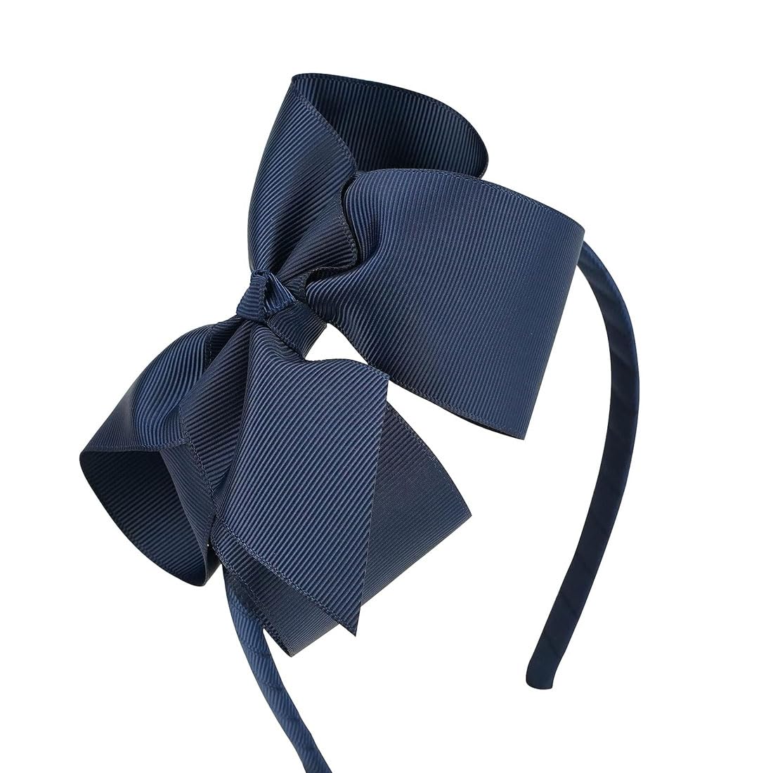 Melbees blue bow hairband - great gift for toddlers