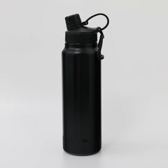 The Better Home Walled Vacuum Insulated Stainless Steel Water Thermosteel Bottle | Sipper Bottle for Kids/Adults | Hot & Cold Water Bottle for Gym, Home, Office, Travel | 950 ml (Black)