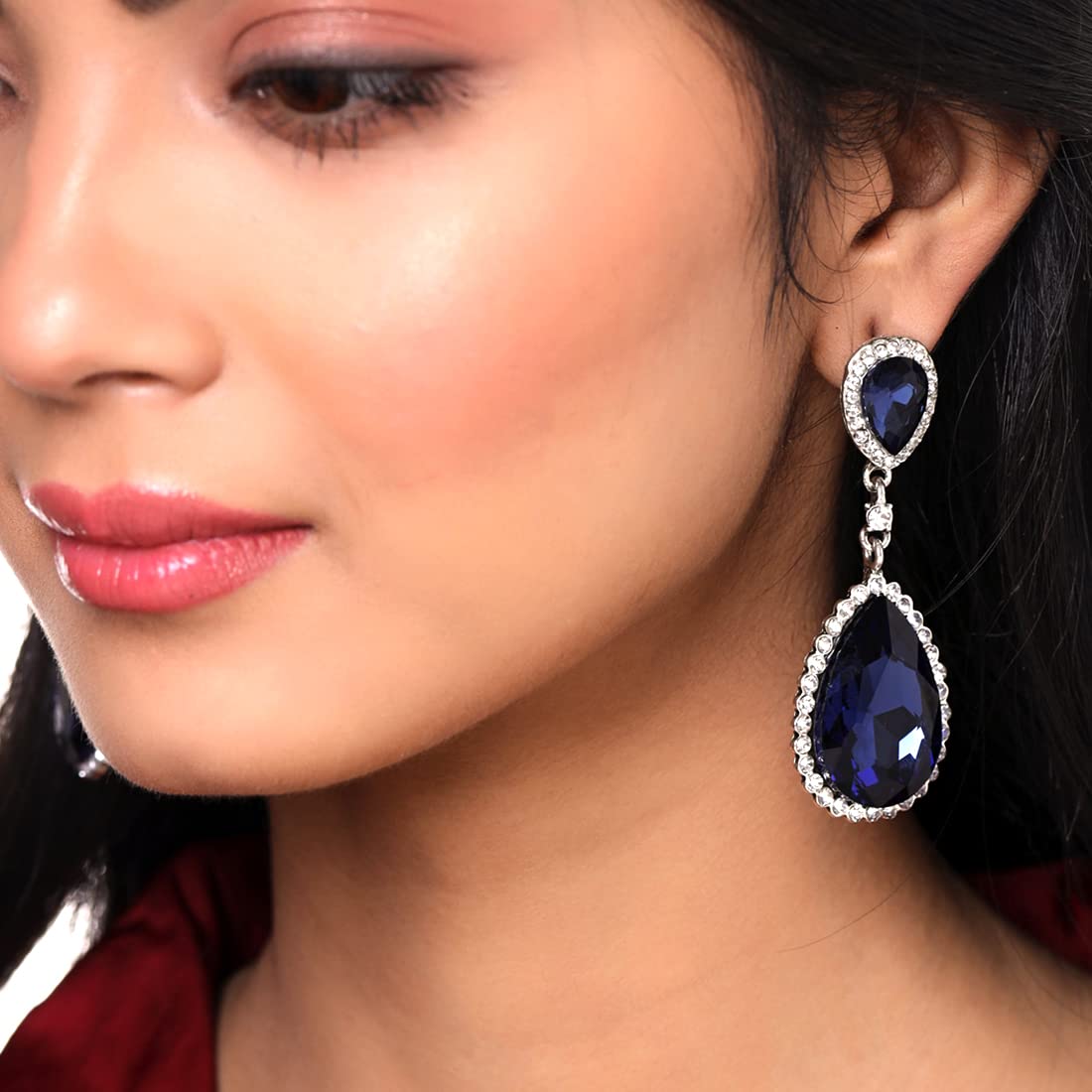 Yellow Chimes Oval Shaped Earrings - lightweight jewelry for casual wear