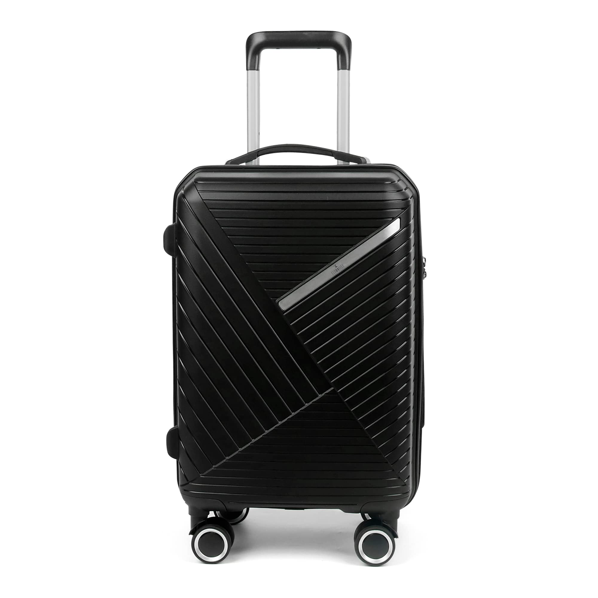 THE CLOWNFISH Combo of 2 Denzel Series Luggage Polypropylene Hard Case ...
