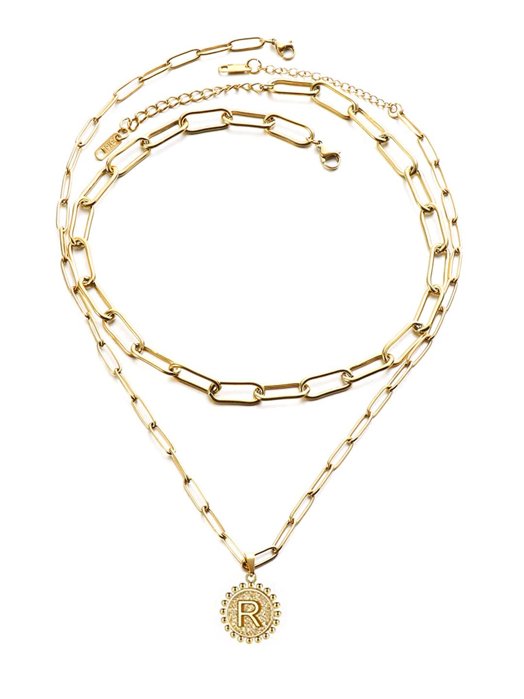 Yellow Chimes necklace - Modern multilayered design