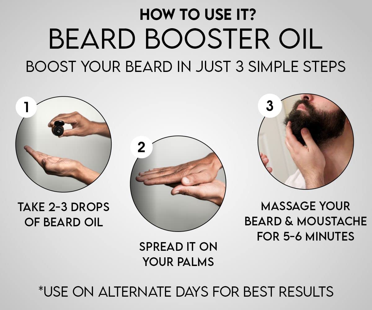 Urbangabru beard products - filling patchy areas