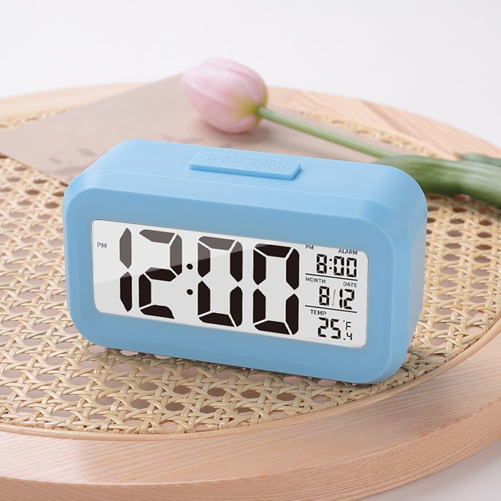 Kuber Compact Alarm Clock - Bathroom Utility