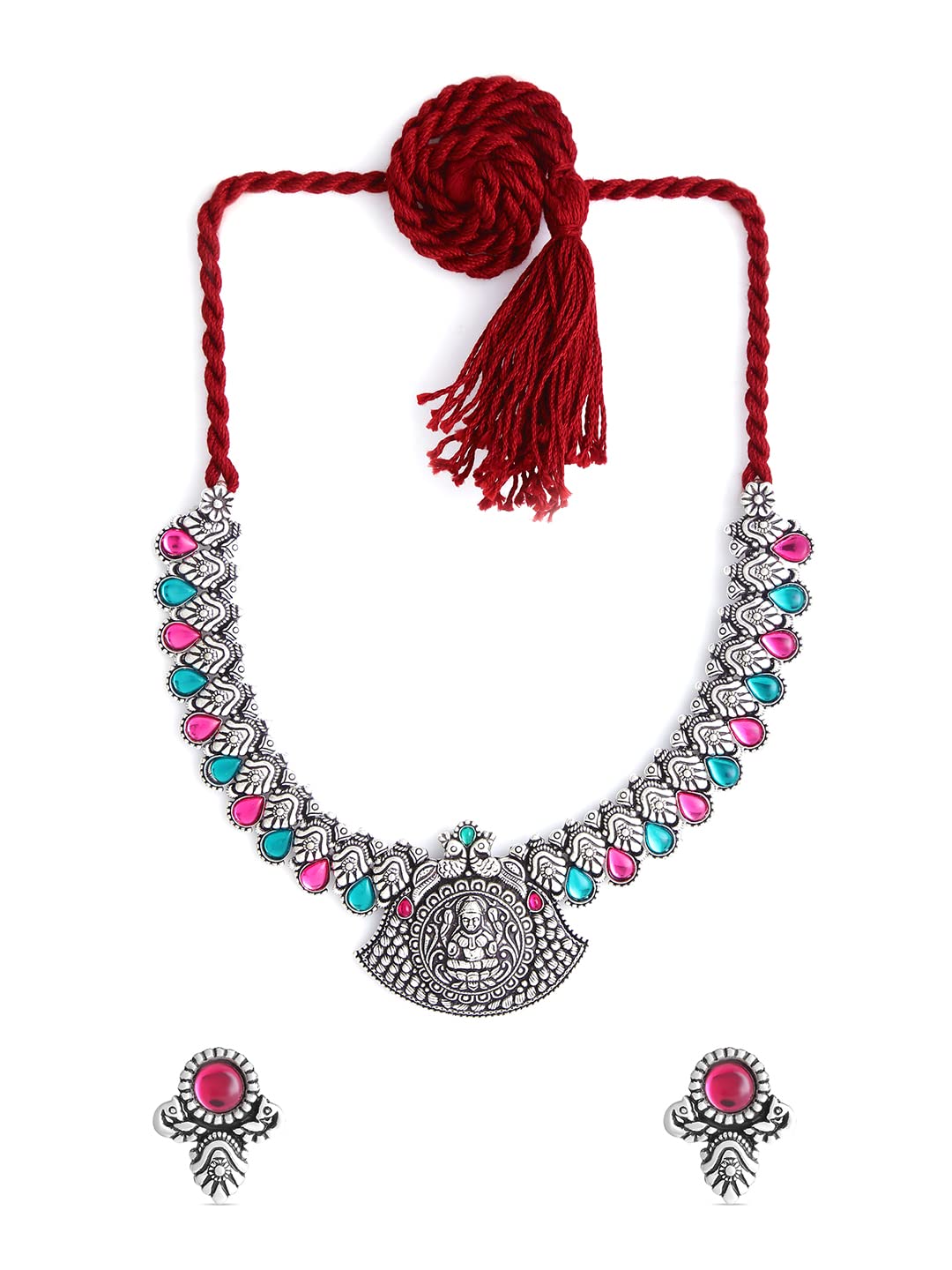 Yellow Chimes Ethnic Jewellery Set - Wedding Accessory