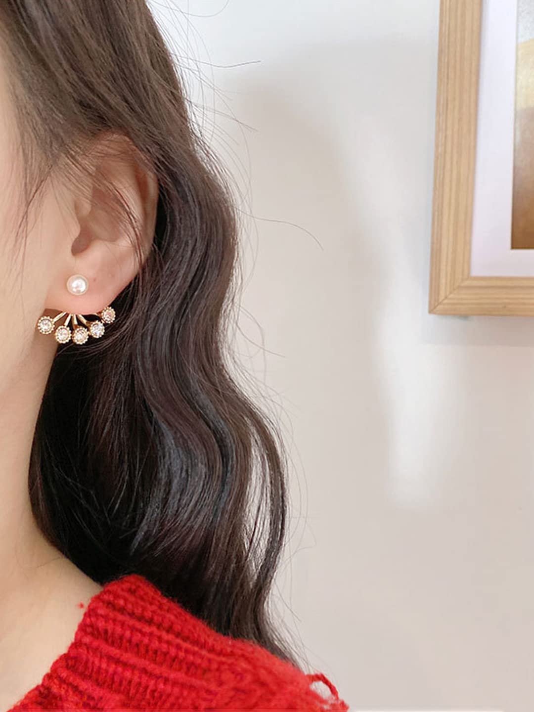 unwind lightweight stud earrings - daily wear jewelry