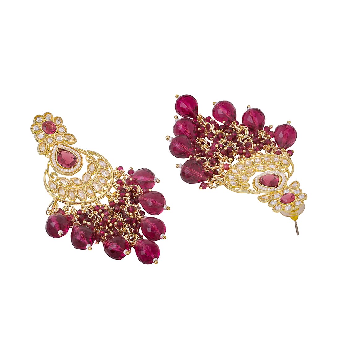 Yellow Chimes Lightweight Earrings - Comfortable for Daily Use