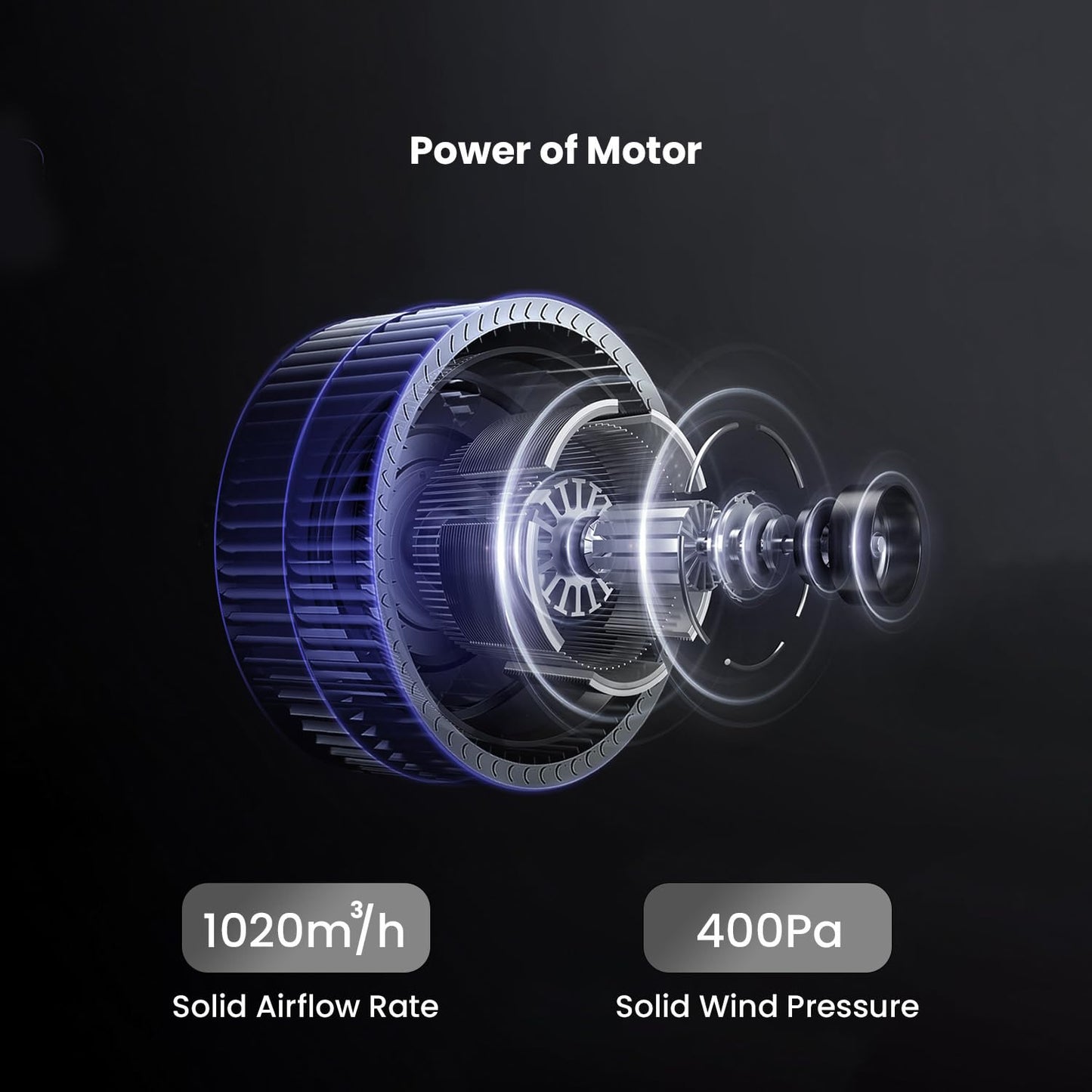 Robam wall mounted chimney - Cooking space