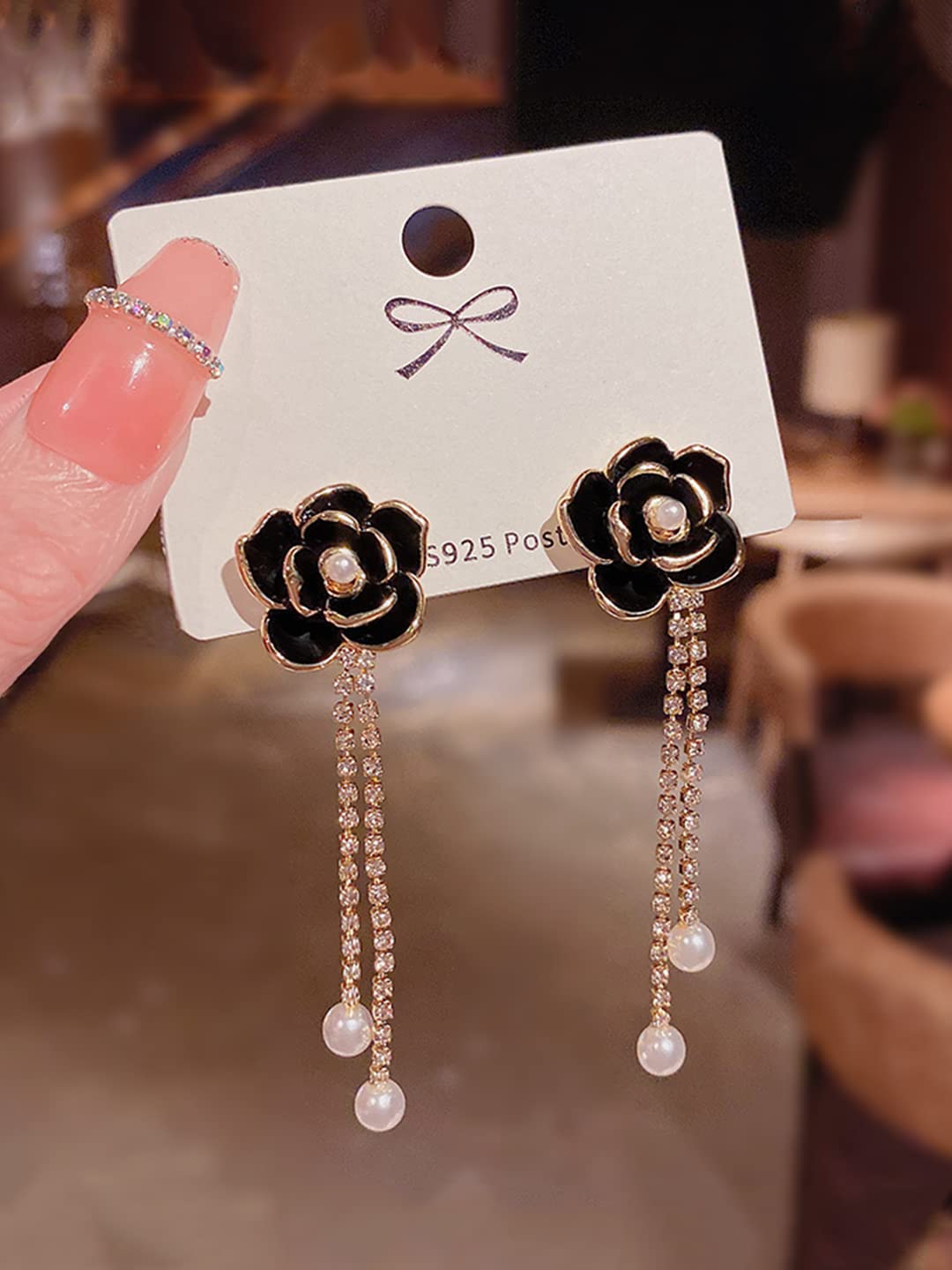 Yellow Chimes stylish earrings - great gift for birthdays