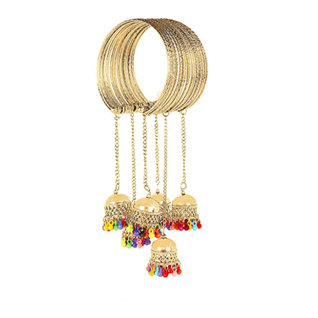 Yellow Chimes women's charming gold bangle - everyday wear