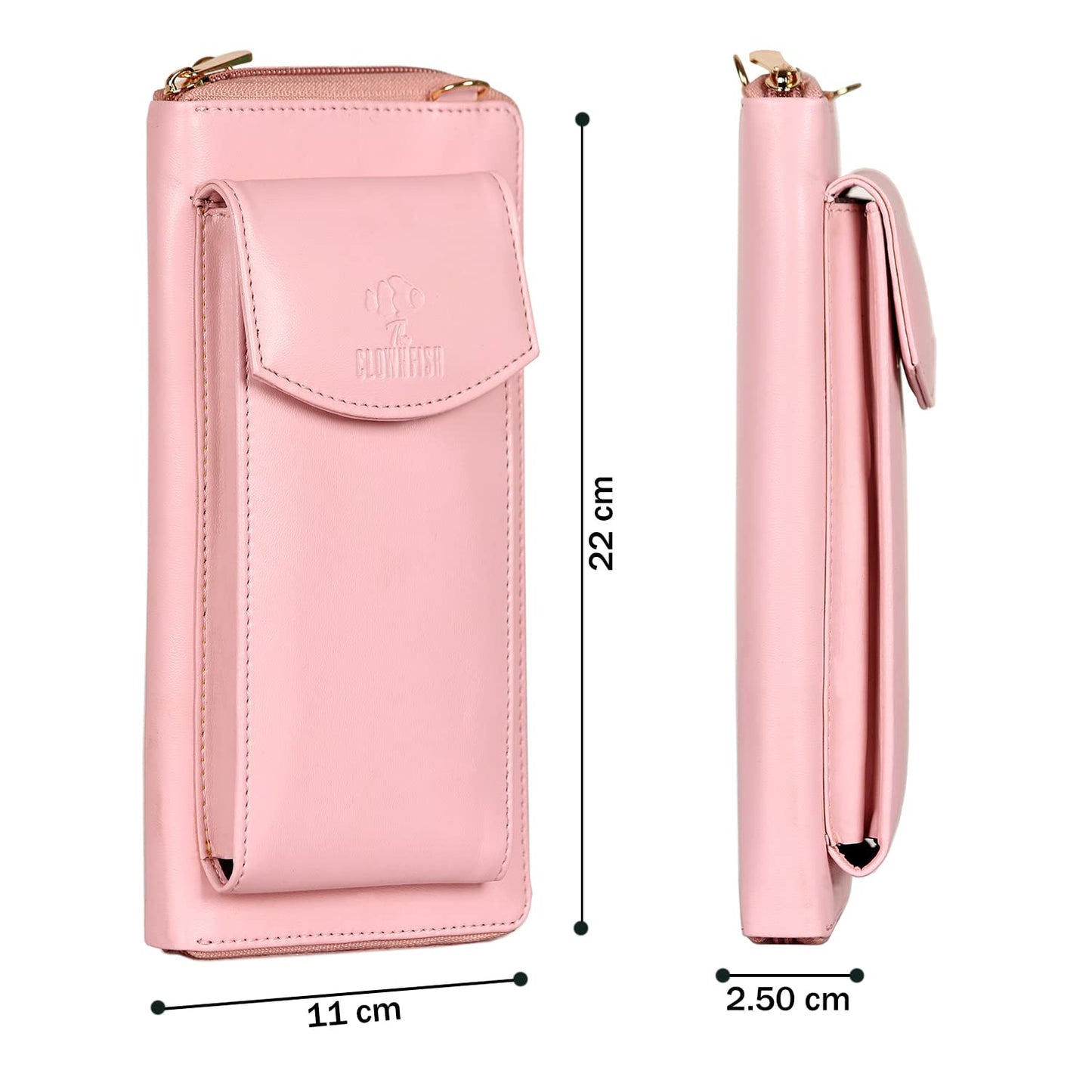 Clownfish Siona Vegan Leather Wallet - Lightweight and chic