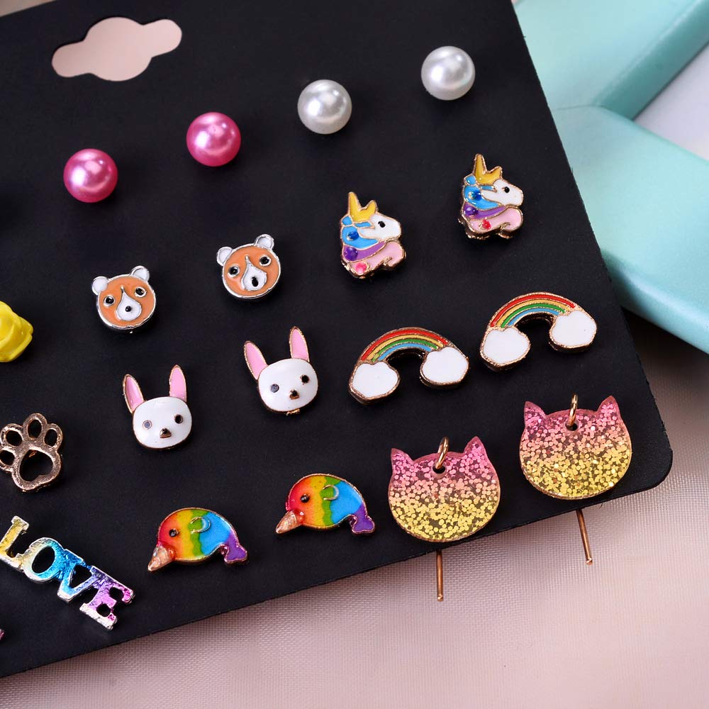 Melbees stud earrings - colorful accessories for kids