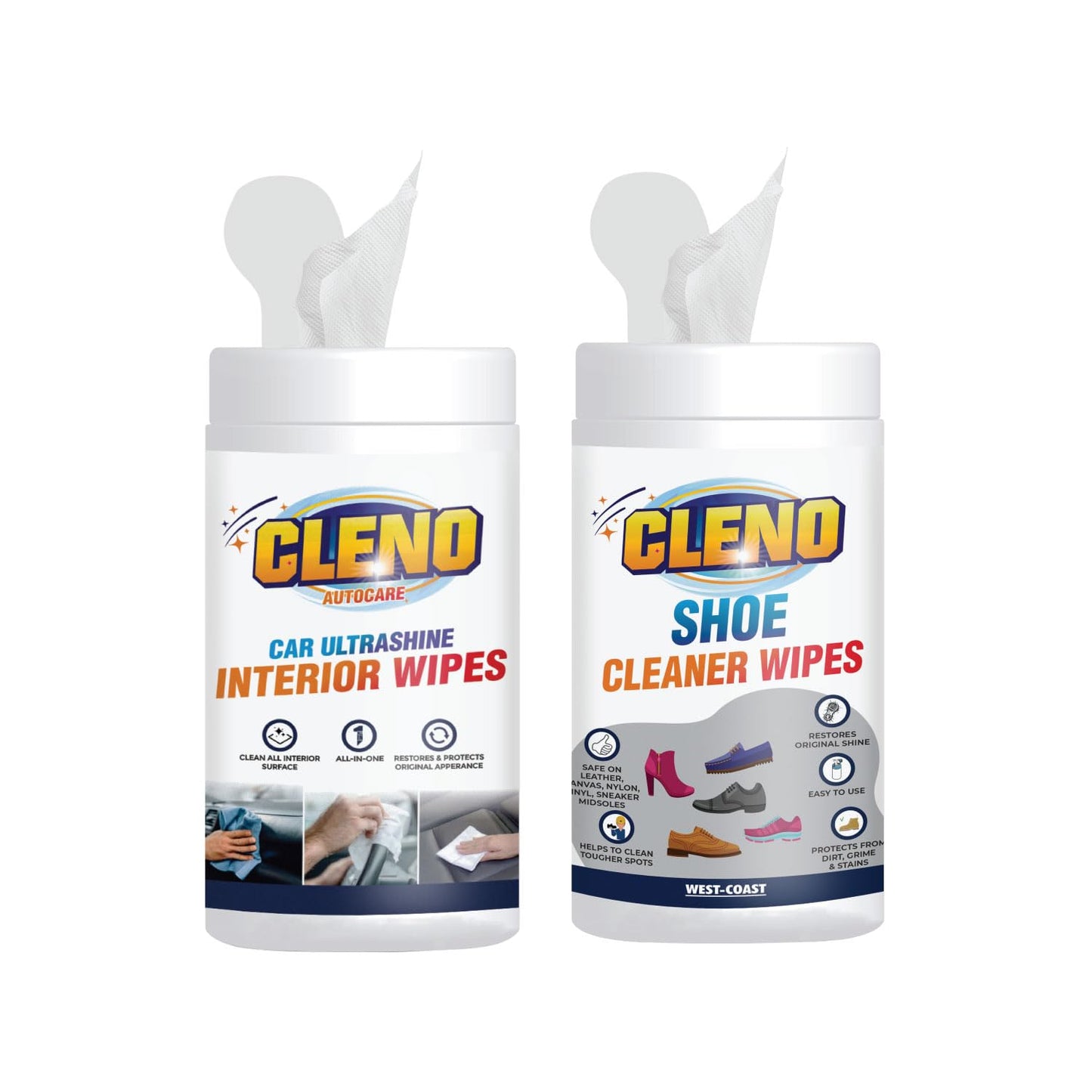 Cleo wet wipes - multi-purpose cleaning solution