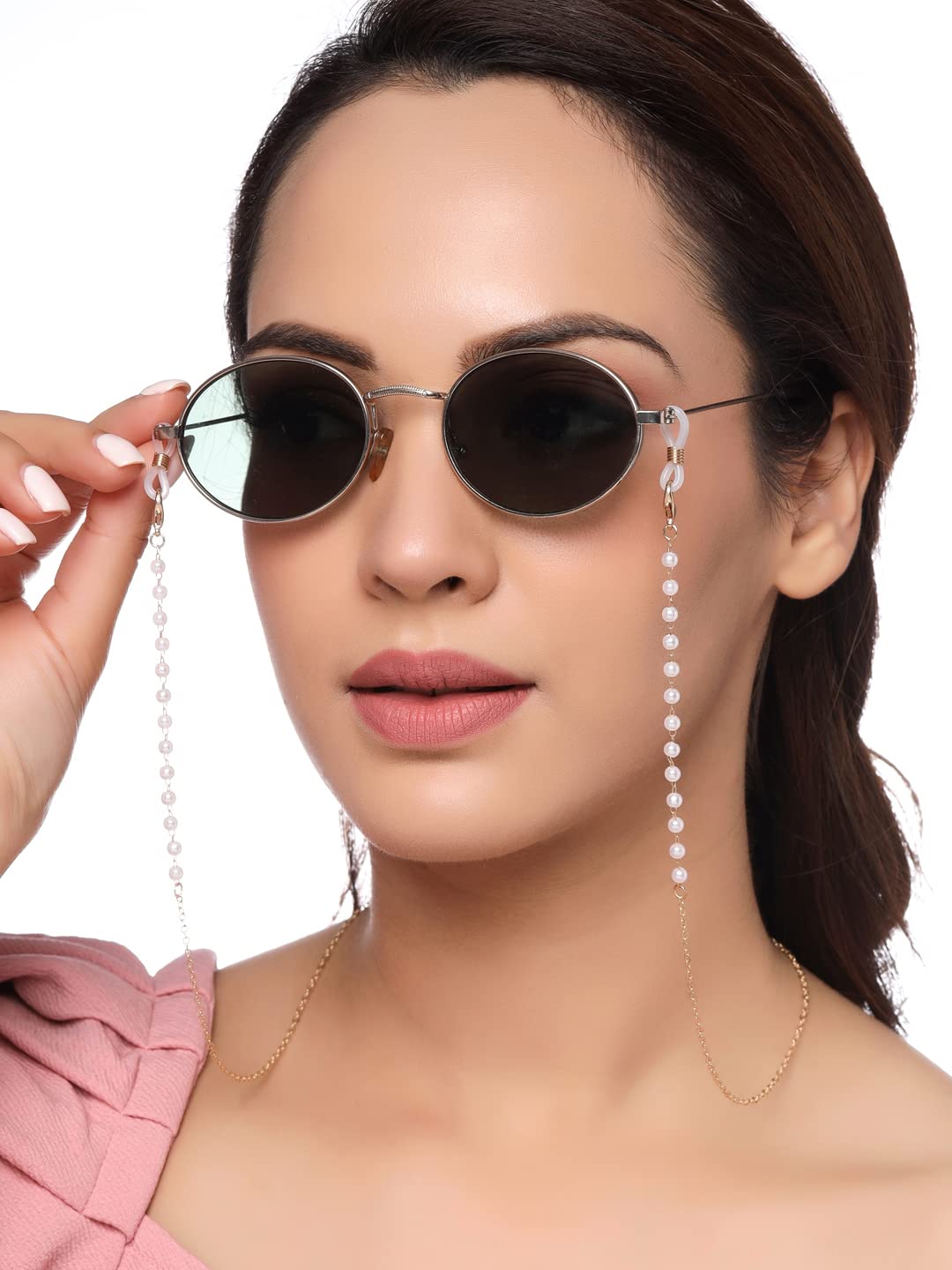 Yellow Chimes sunglasses chain - stylish for outdoor events