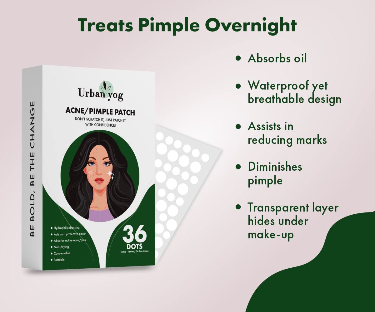 Urban Yog Acne Pimple Patch - quick fix for blemishes