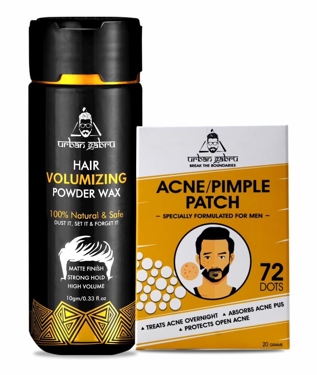 Powder Key Patch Buy Combo: Urbangabru Hair Volumizing Powder & Acne Pimple Patch – The ...