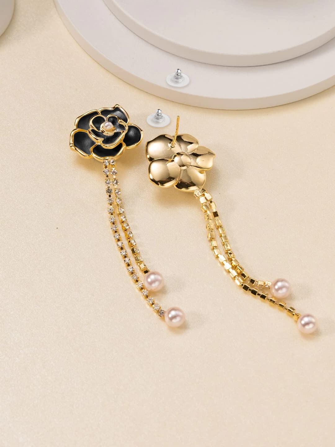 Yellow Chimes flower earrings - perfect for casual outings