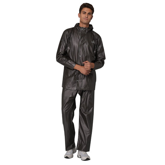 Clownfish Dark Brown Raincoat - Comfortable and Stylish