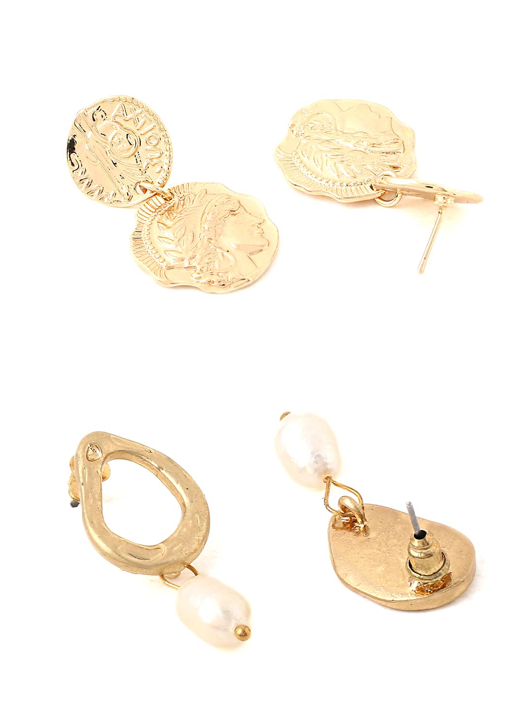 Yellow Chimes stylish earrings - trendy college wear