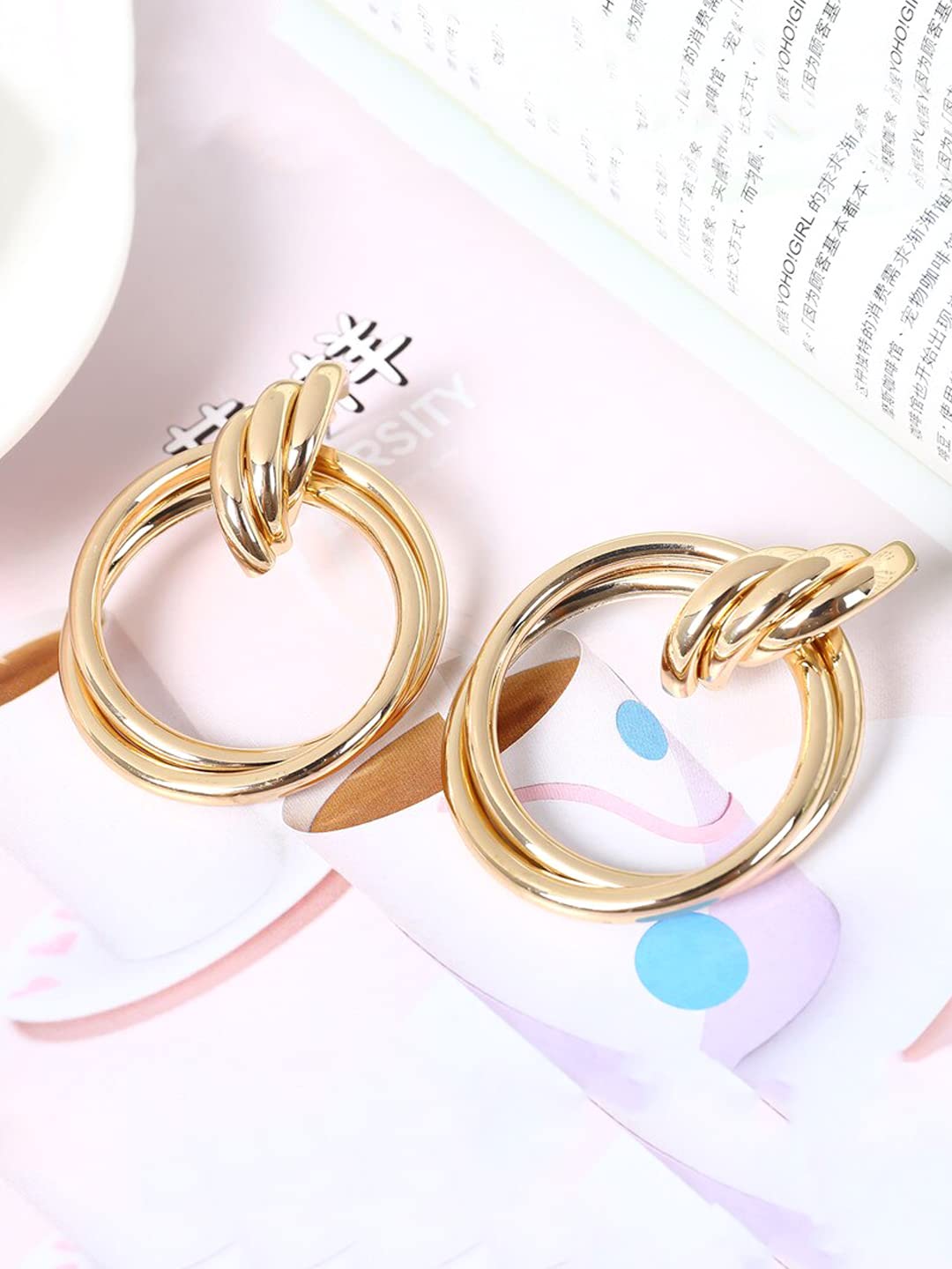 Yellow Chimes elegant earrings - Festive celebrations accessory