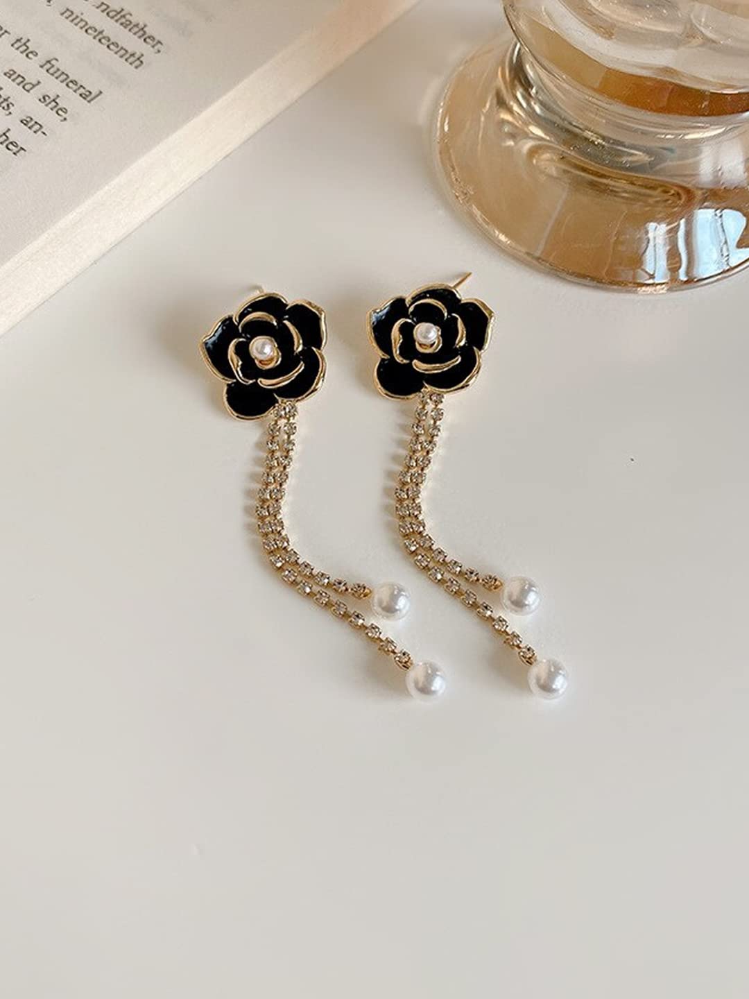 Yellow Chimes elegant earrings - enhance your outfit