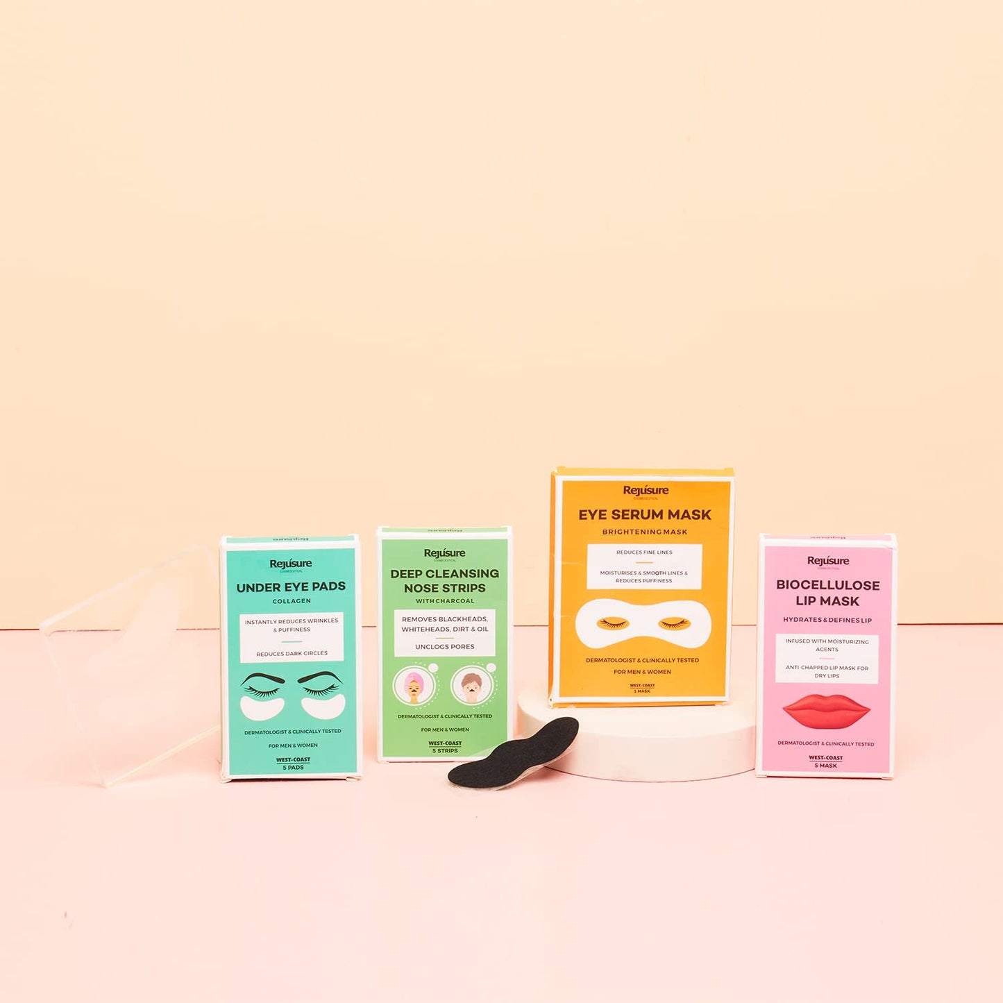 Rejusure eye masks - Anti-aging serum patch for men