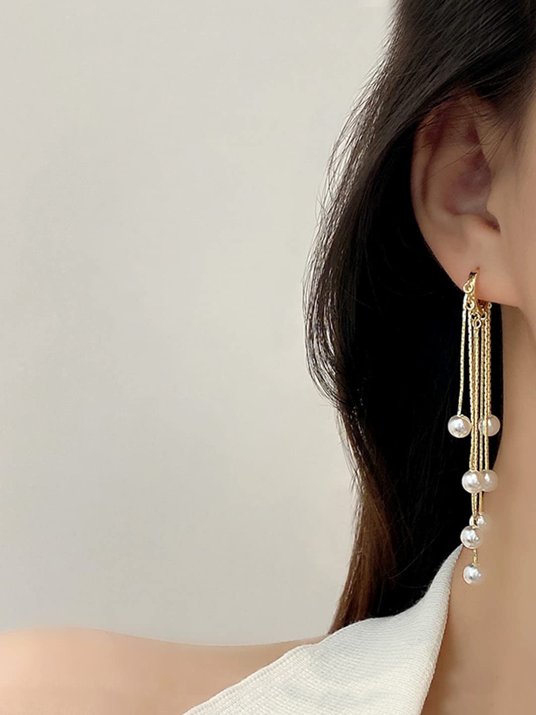 Yellow Chimes floral earrings - trendy accessory for girls