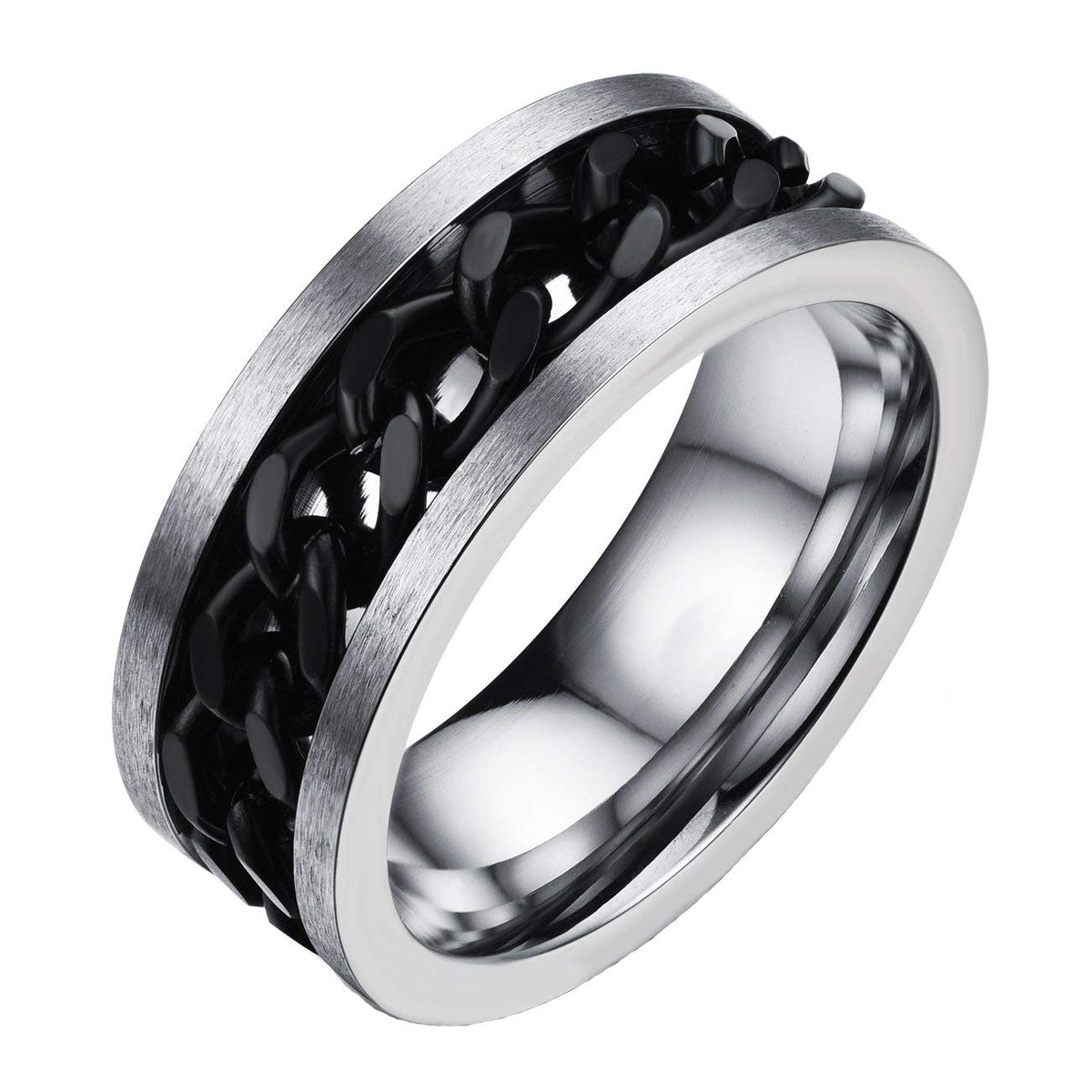 Yellow Chimes durable stainless steel ring - everyday accessory